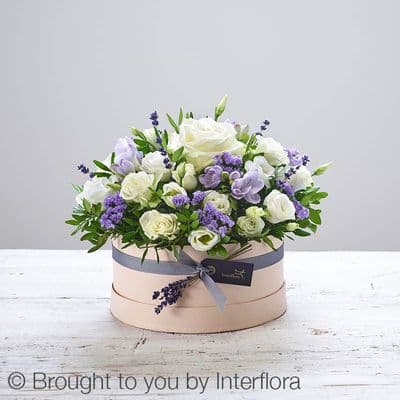Lovely Lilacs Hatbox