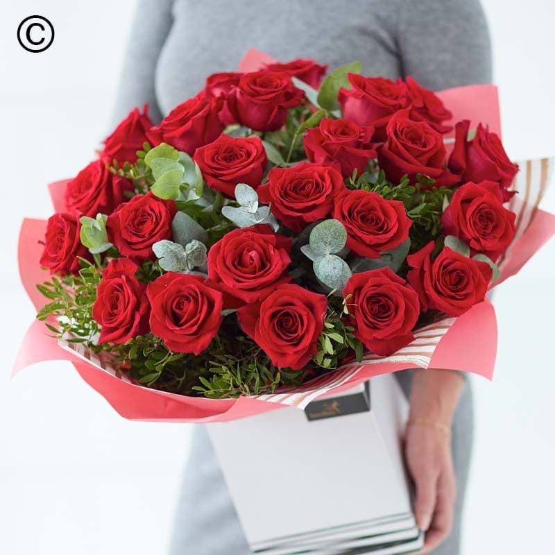 Point Roses Deluxe Luxury 24 Red Roses VCR0R2400