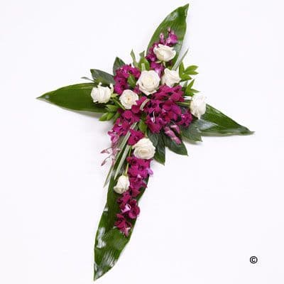Rose & Aspidistra Cross