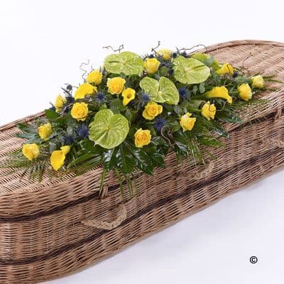 Woodland Casket Spray