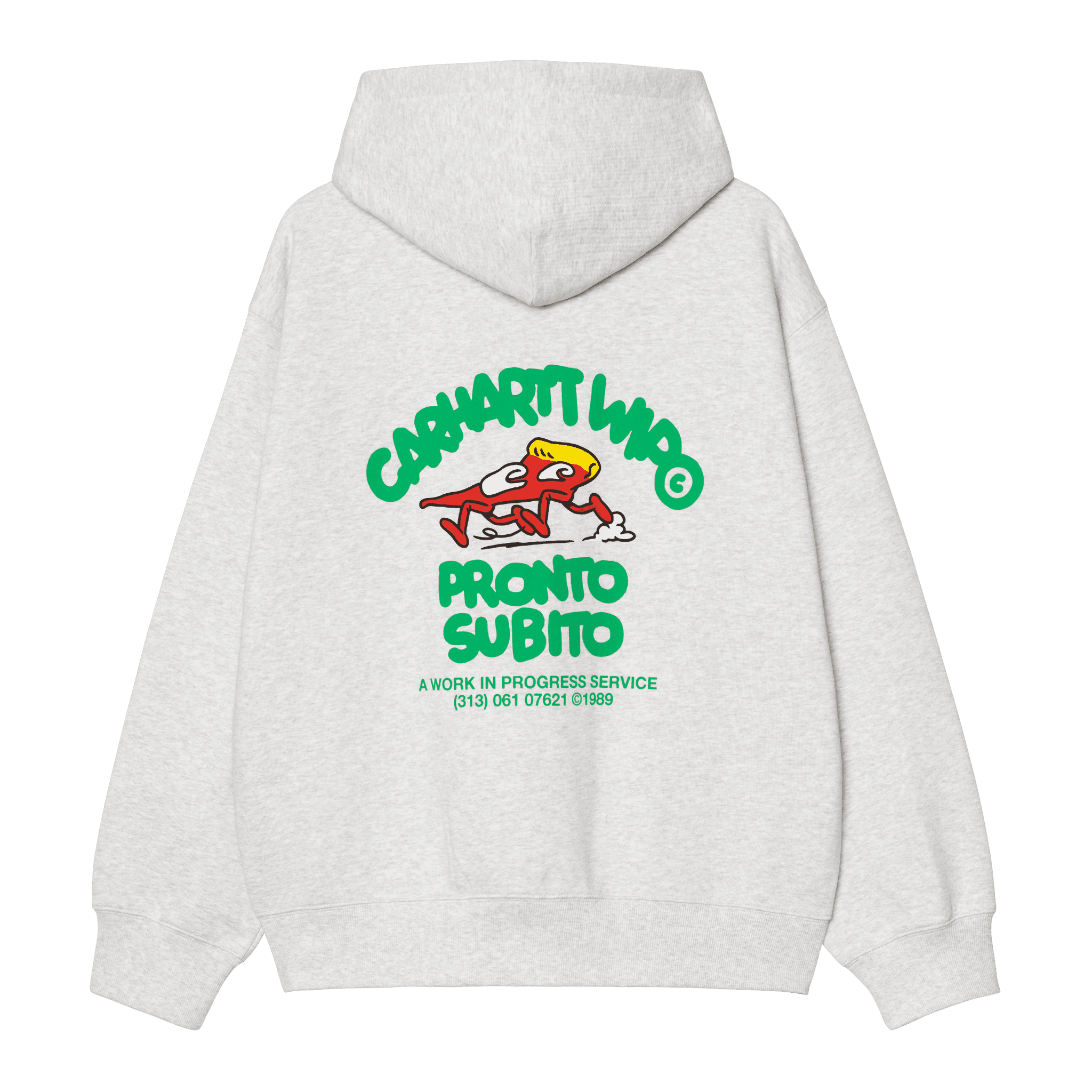 【carhartt】Hooded Prontoスウェットジップフーディ/AshHeather Carhartt WIP Hooded Pronto Sweat Jacket, Ash Heather