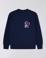 EDWIN EROS SWEAT - MARITIME BLUE