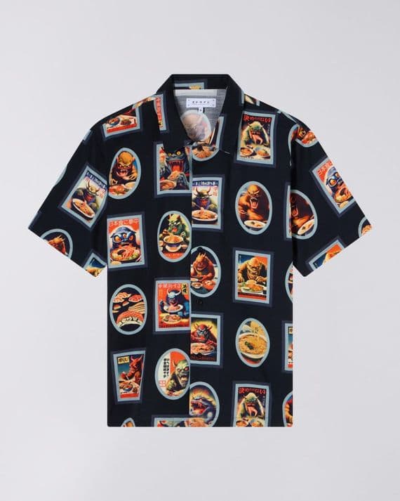 EDWIN HARA HACHI BU SHIRT SS - MULTICOLOR