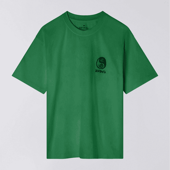 EDWIN HIGH BEAR  TEE -  MINT GREEN