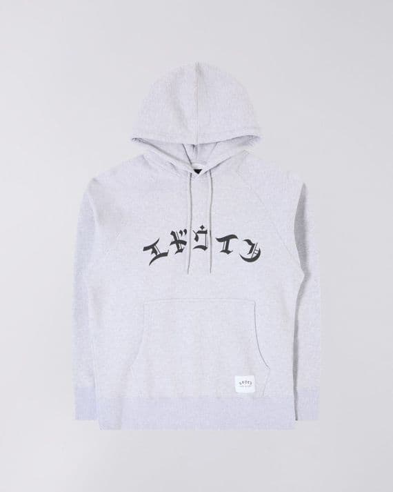 EDWIN HIGH LIFE LOW LEVELS HOODIE - GREY MARL