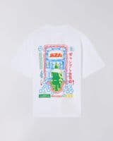EDWIN PACHINKO  TEE -  WHITE