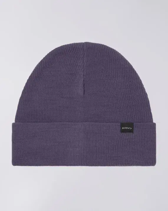 EDWIN WATCH CAP BEANIE - PURPLE PLUMERIA