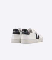 VEJA CAMPO LEATHER- WHITE/BLACK