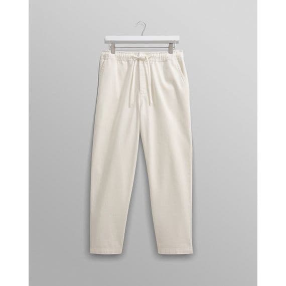 WAX LONDON KURT TROUSER- OFF WHITE
