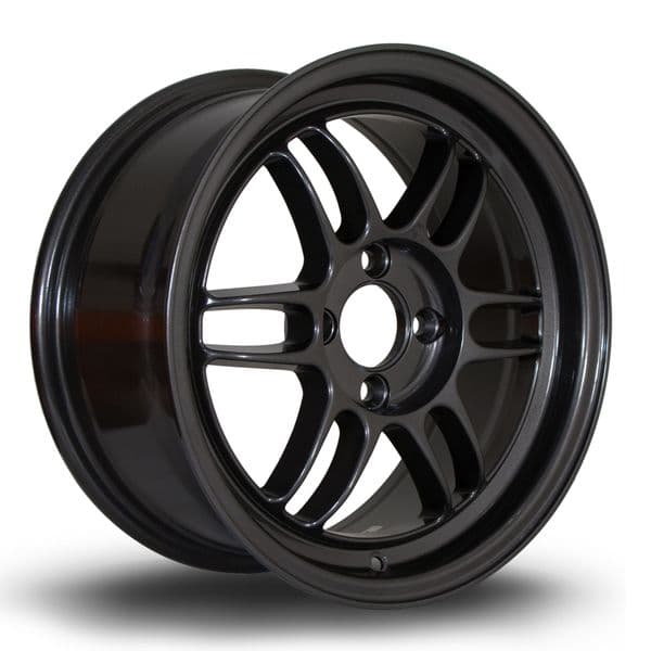 356 Wheels TFS3 15x7 ET38 4x100 Gun Metal