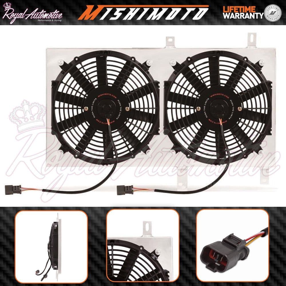 Mishimoto Honda Integra DC2 Performance Aluminium Radiator Cooling Fan ...
