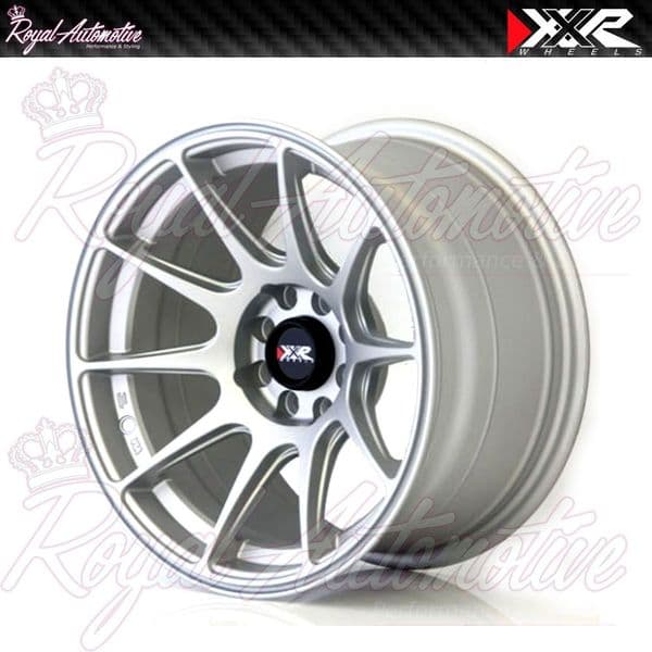 XXR 527 Concave Alloy Wheels 16x8.25 ET0 4x100 4x108 Flat Silver JDM JAP Euro