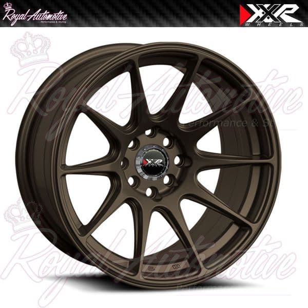 XXR 527 Concave Alloy Wheels 17x8.25 ET25 5x100 5x114.3 Flat Bronze JDM JAP Euro
