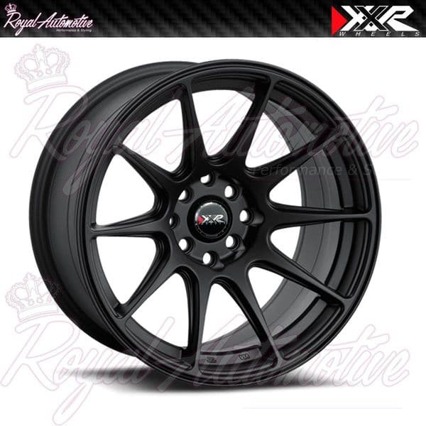 XXR 527 Concave Alloy Wheels 17x8.25 ET35 4x100 4x114.3 Flat Black JDM JAP Euro