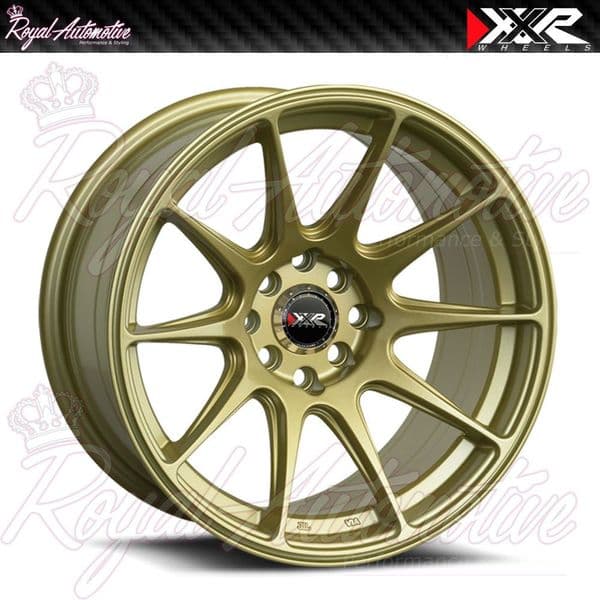 XXR 527 Concave Alloy Wheels 17x8.25 ET35 5x100 5x114.3 Gold JDM JAP Euro