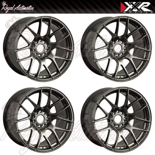 XXR 530 Concave Alloy Wheels 18x8.75 ET33 5x100 5x114.3 Chrome Black JDM Euro