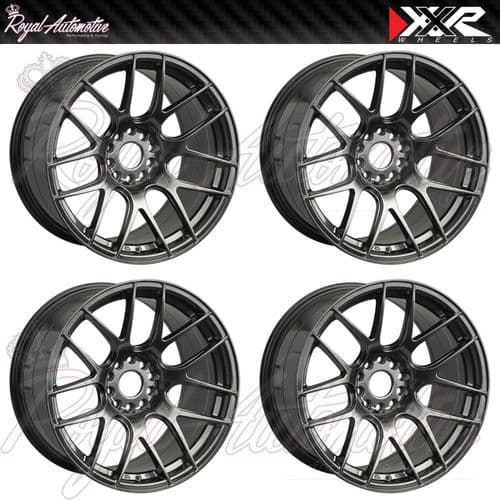 XXR 530 Concave Alloy Wheels 19x8.75 ET35 5x100 5x114.3 Chrome Black JDM Euro