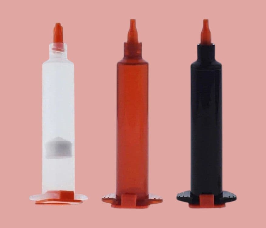 10cc Amber Syringe Barrel AD910-D 7100LL1DPK Adhesive Dispensing ...