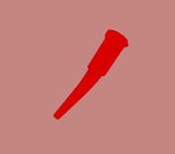 12 Gauge Smooth Flow Angled Tapered Tip AD12TTA-B Adhesive Dispensing Ltd Gluebond