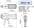 Medmix DM2X-200-01-52-01 Handheld 2K manual dual cartridge gun 200ml Gluebond Dispensing