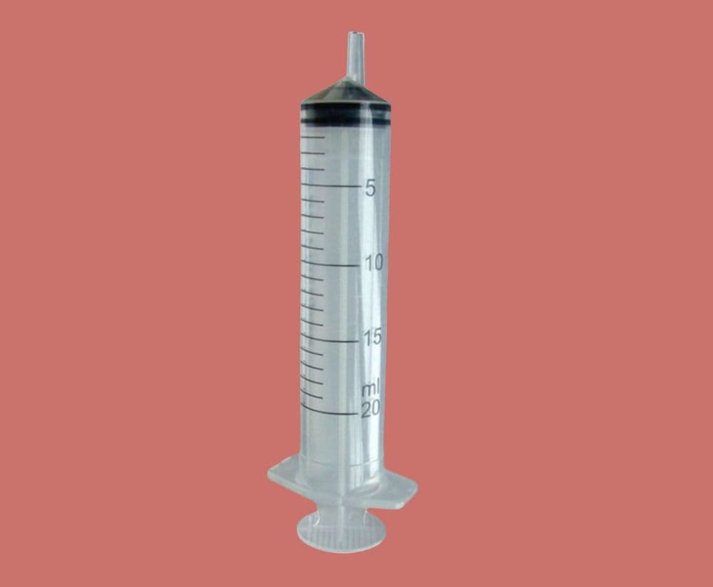 Graduated Syringe Injection 20cc Graduated Syringe Luer Slip MS420L-1G Gluebond Adhesive Dispensing Ltd