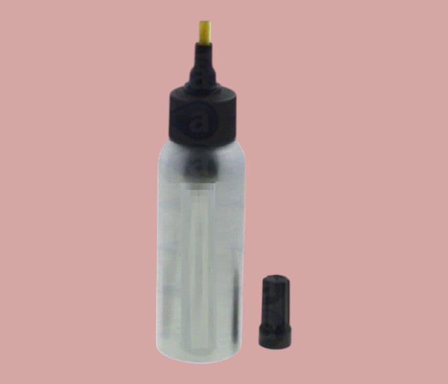 2oz ESD Spring Nib Bottle Assembly Clear FV-0400 Adhesive Dispensing Ltd