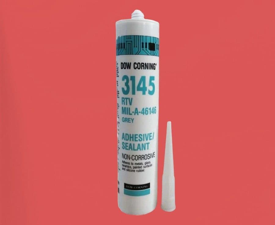 3145 Dow Corning 3145 Clear RTV in 310ml Size Cartridge Adhesive Dispensing ...
