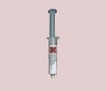 Manual Graduated Syringe filled with DowSil 3140 Clear RTV