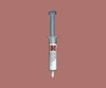 Manual unmarked syringe filled with Dow Corning 791 RTV