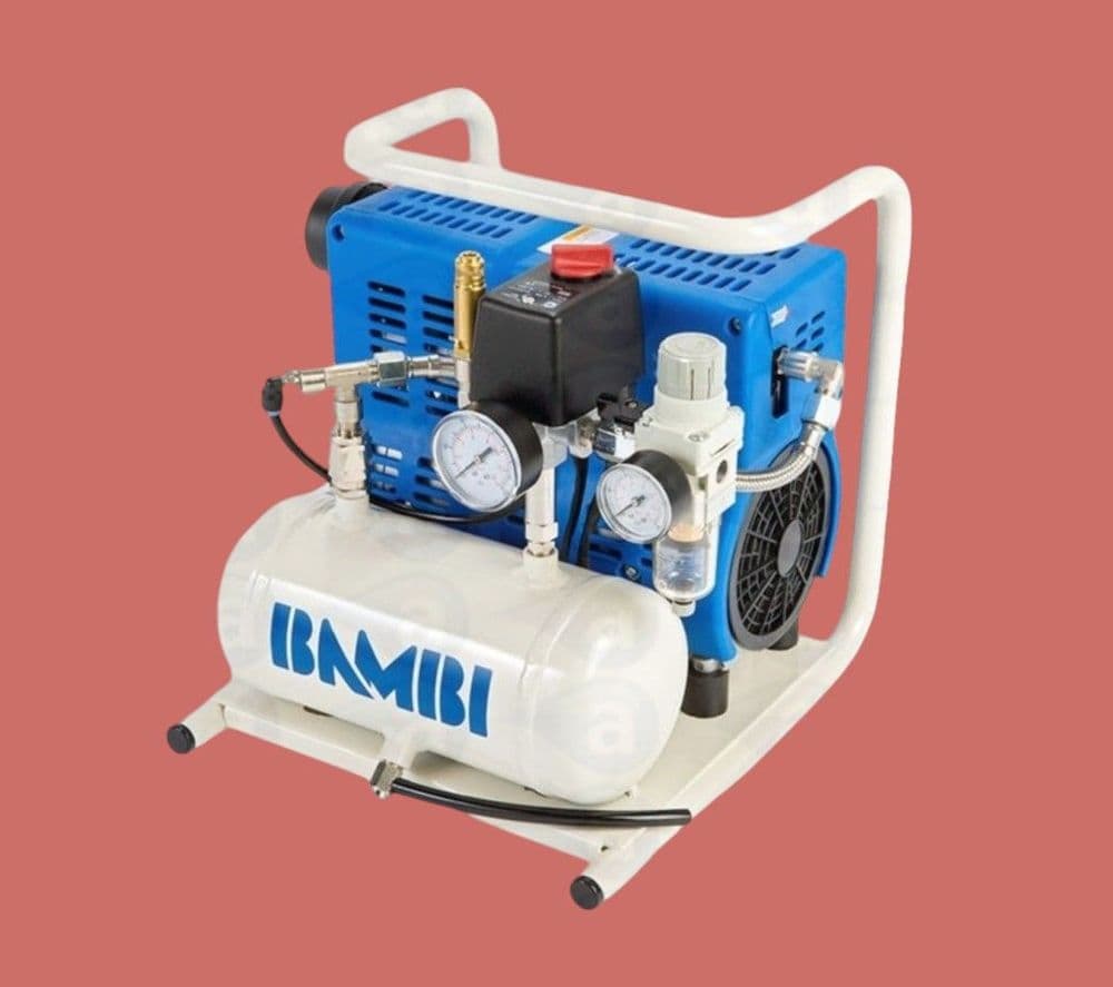 Gluebond Silent Air Compressor 8 Litre Tank Adhesive Dispensing Ltd ...
