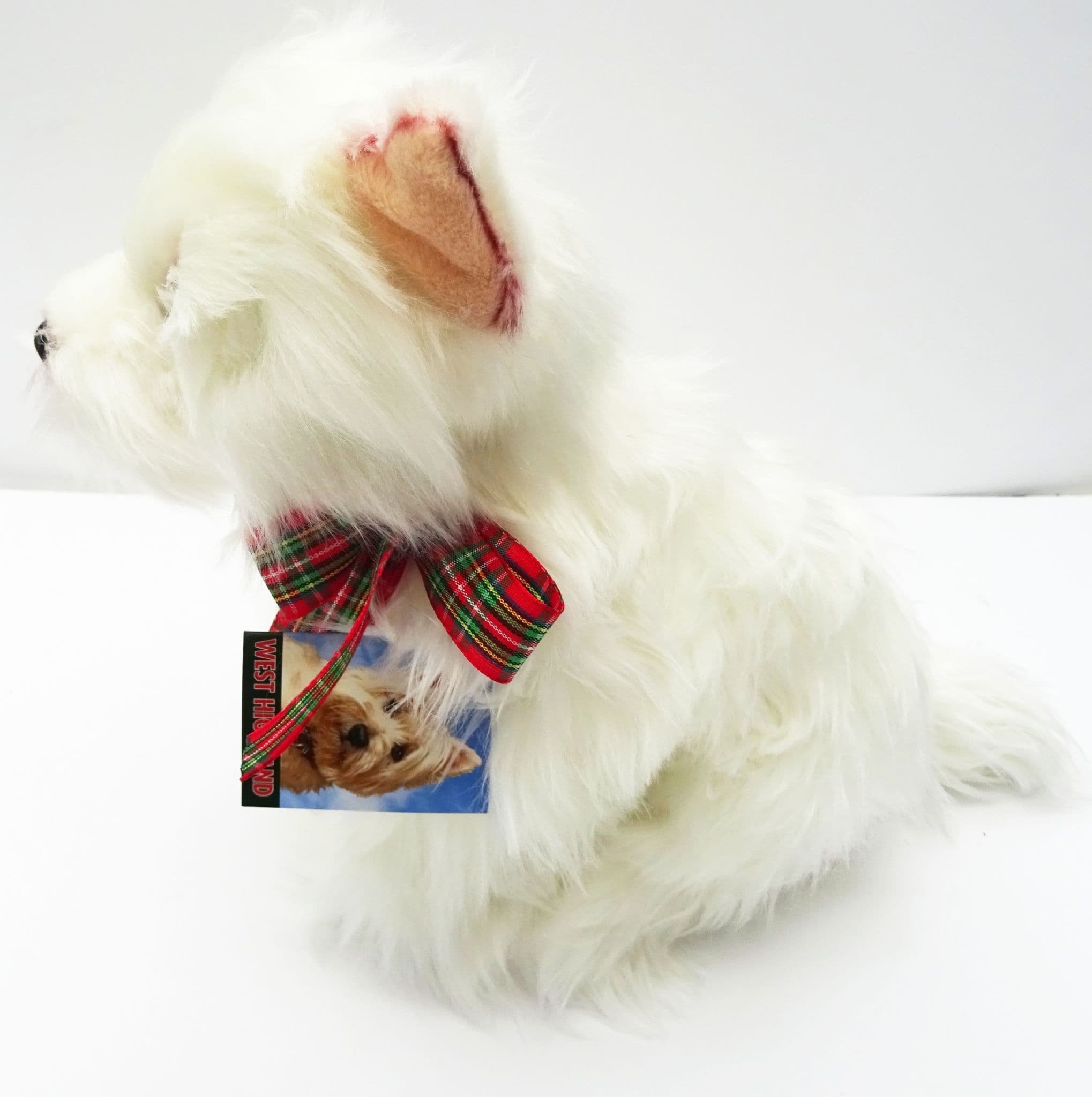 West Highland Terrier Westie quality realistic hand made 12" Soft Toy Dog