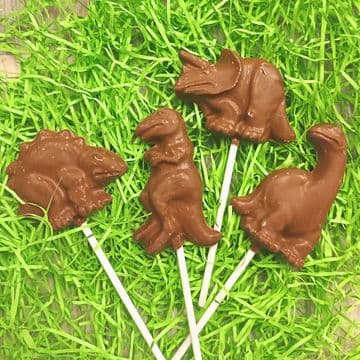 4 Pack Milk Chocolate Dinosaurs
