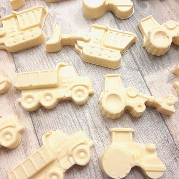 Assorted Trucks Shapes White