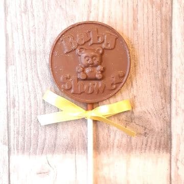 Baby Shower Lollipop Milk Chocolate