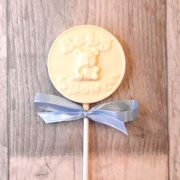 Baby Shower Lollipop White Chocolate