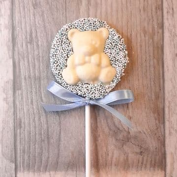 Baby Shower Lollipop with Baby Bear Boy