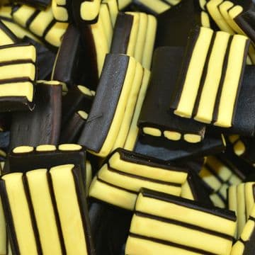 Banana Stripe Liquorice