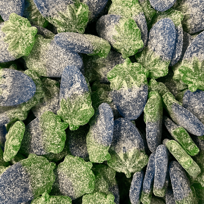 Blue Fizzy Raspberrys