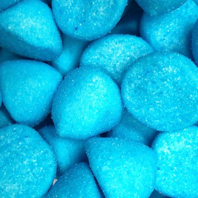Blue Paintballs Candy | Mallows | Flossy Treats