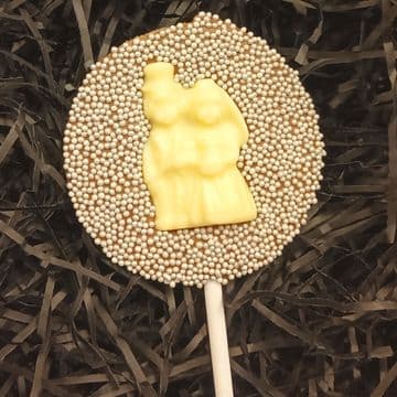 Bride and Groom Lollipop Hand in Hand