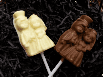 Bride & Groom Lollipop