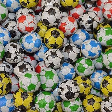 Chocolate Footballs