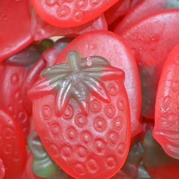 Giant Strawberry Sweets