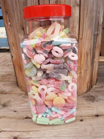 Large Fizzy Jelly Sweet Jar