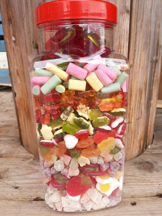 Large Jelly Sweet Jar