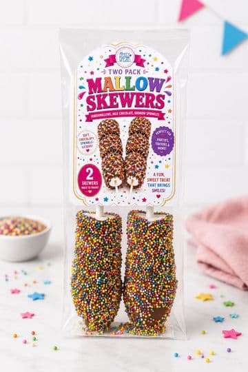 Mallow Skewers with Sprinkles 2 Pack