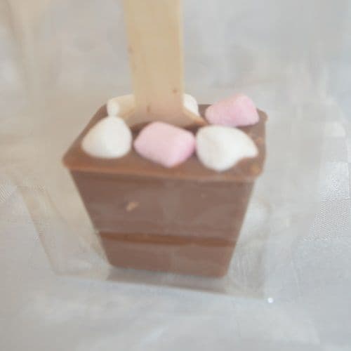 Marshmallow Hot Chocolate Stick