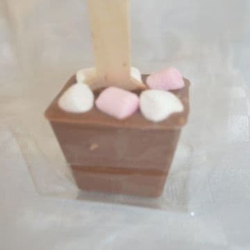 Marshmallow Hot Chocolate Stick
