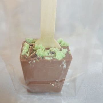 Mint Hot Chocolate stick