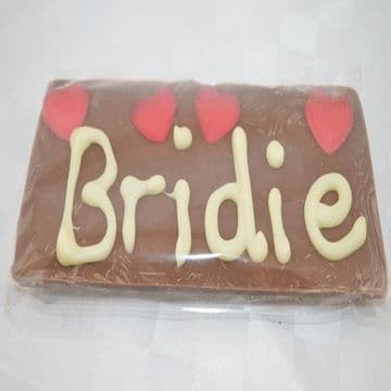 Personalised Belgium Chocolate Bar